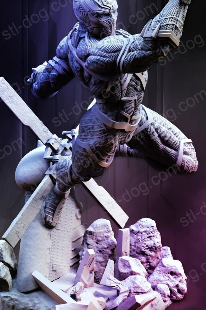 黑豹(Black Panther) 3D打印图纸